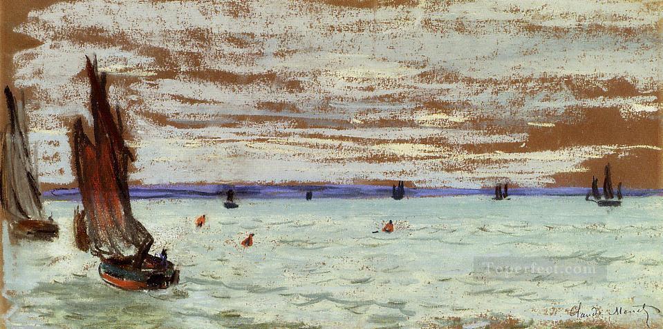 Open Sea Claude Monetcirca Oil Paintings